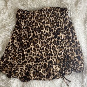 Forever 21 Cheetah Print Skirt